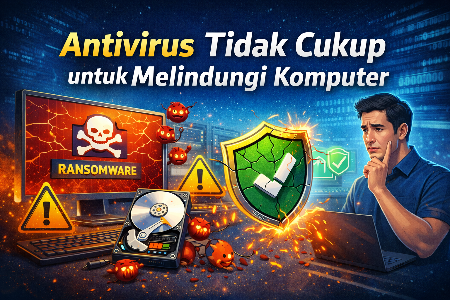 antivirus tidak cukup untuk melindungi komputer dari serangan malware modern antivirus tidak cukup untuk melindungi komputer dari serangan malware modern