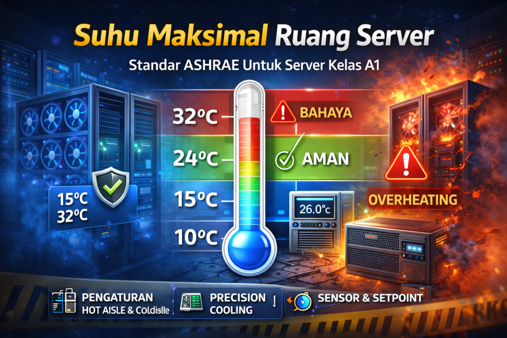 Ruang Server Terlalu Panas? Ini suhu maksimal ruang server yang Masih ...