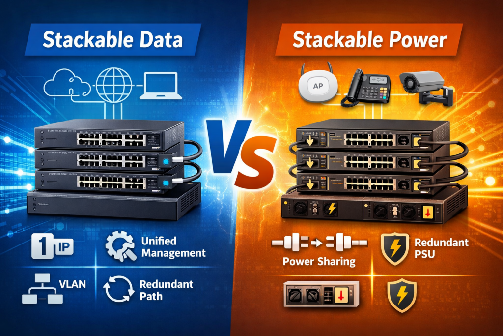 Stackable Networking Jaringan Sering Down dan Sulit Dikelola? Ini Perbedaan Stackable Data ...