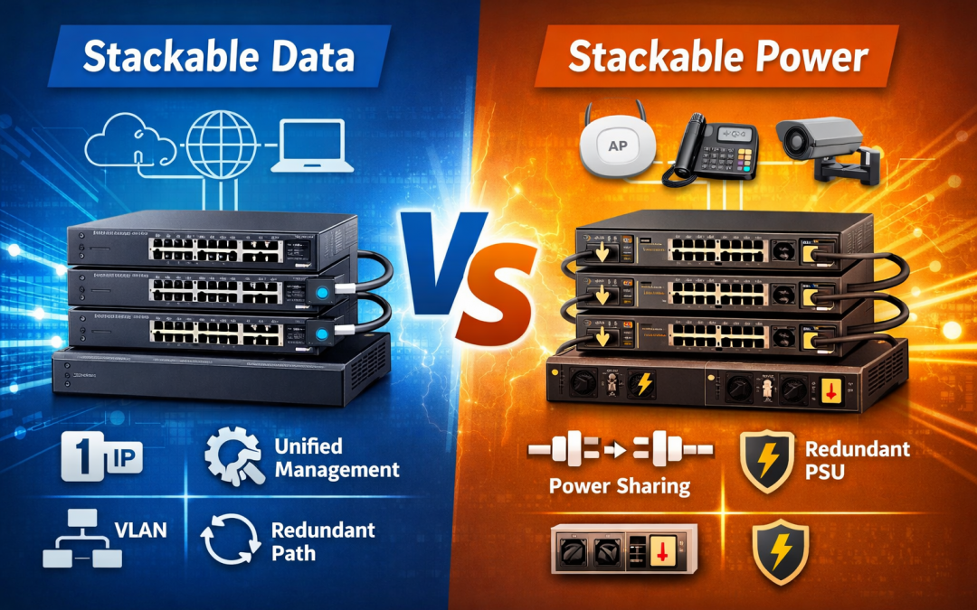 Jaringan Sering Down dan Sulit Dikelola? Ini Perbedaan Stackable Data dan Stackable Power yang Wajib Anda Tahu
