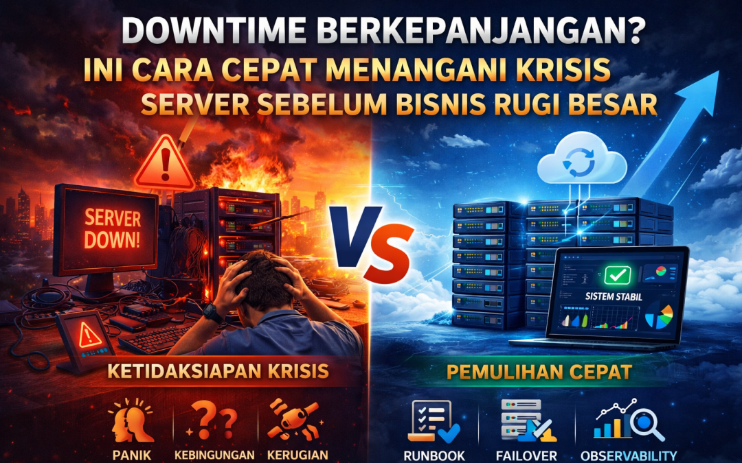 Downtime Berkepanjangan: Bagaimana Staf IT Menangani Krisis