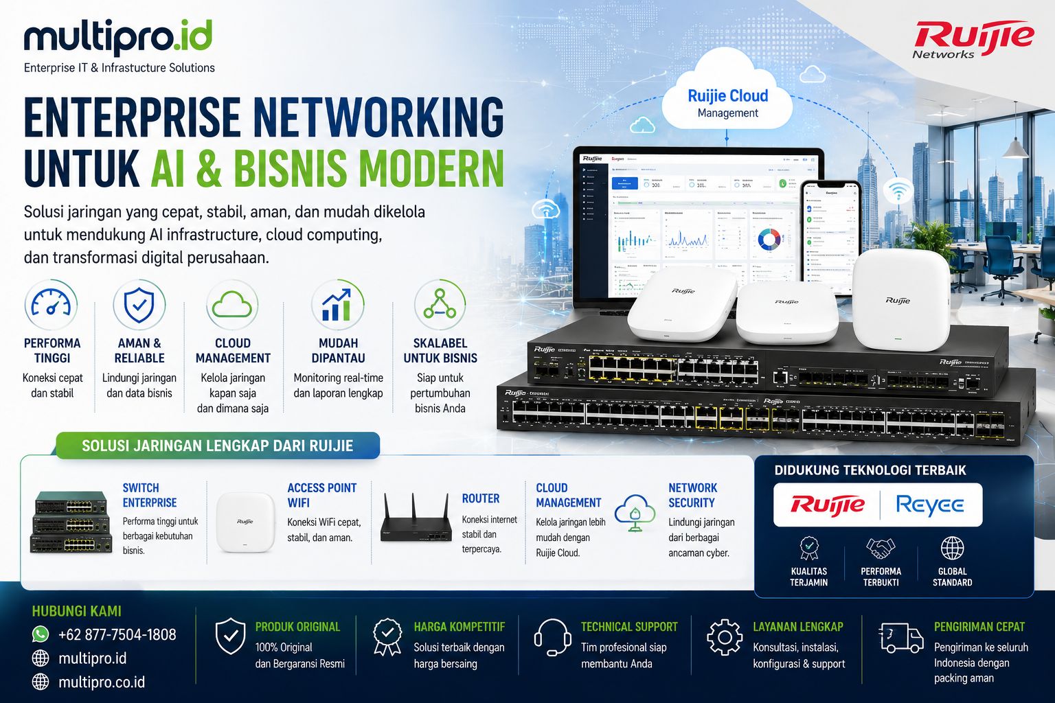 Enterprise Networking untuk AI Infrastructure