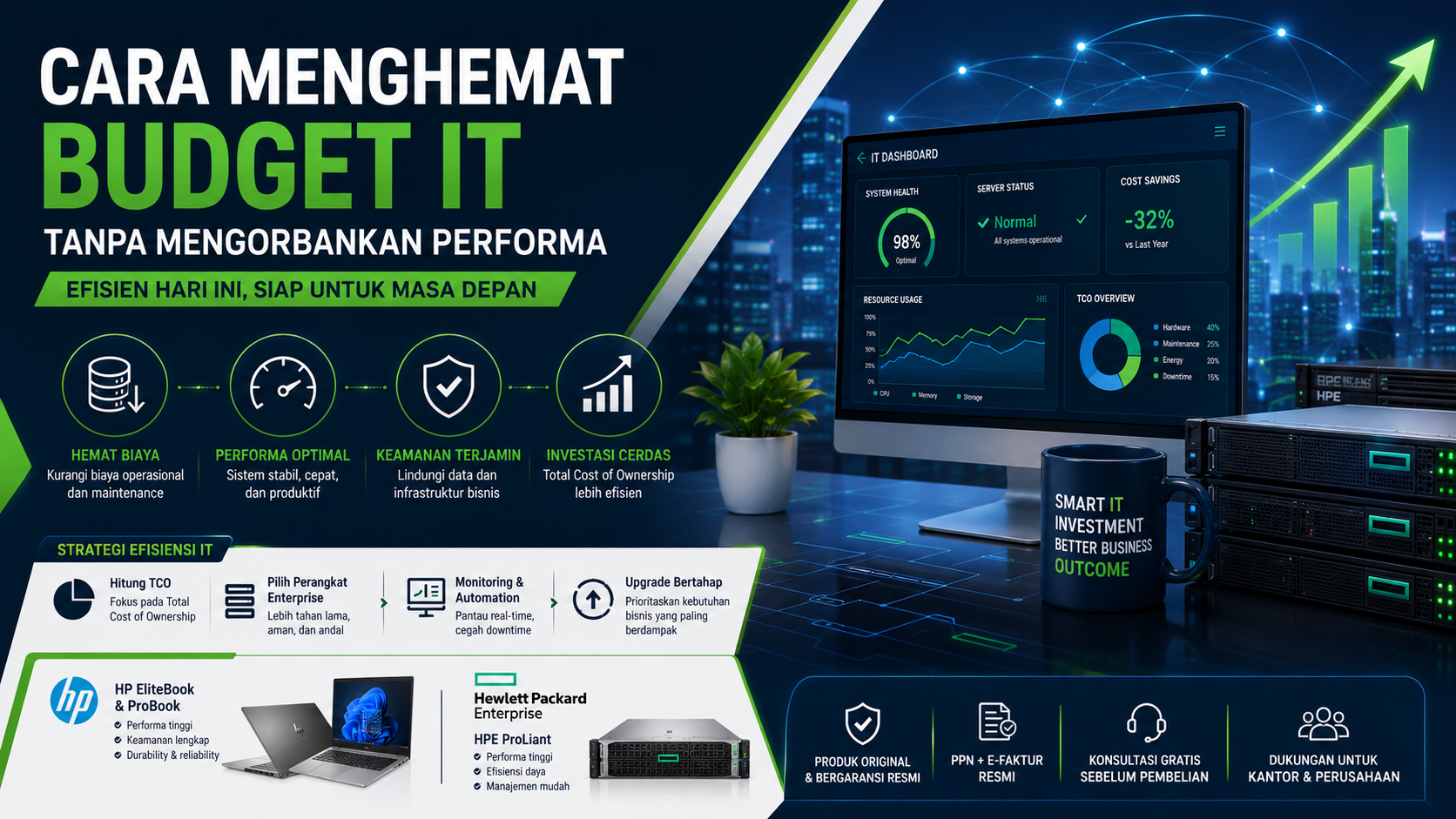 cara menghemat budget IT