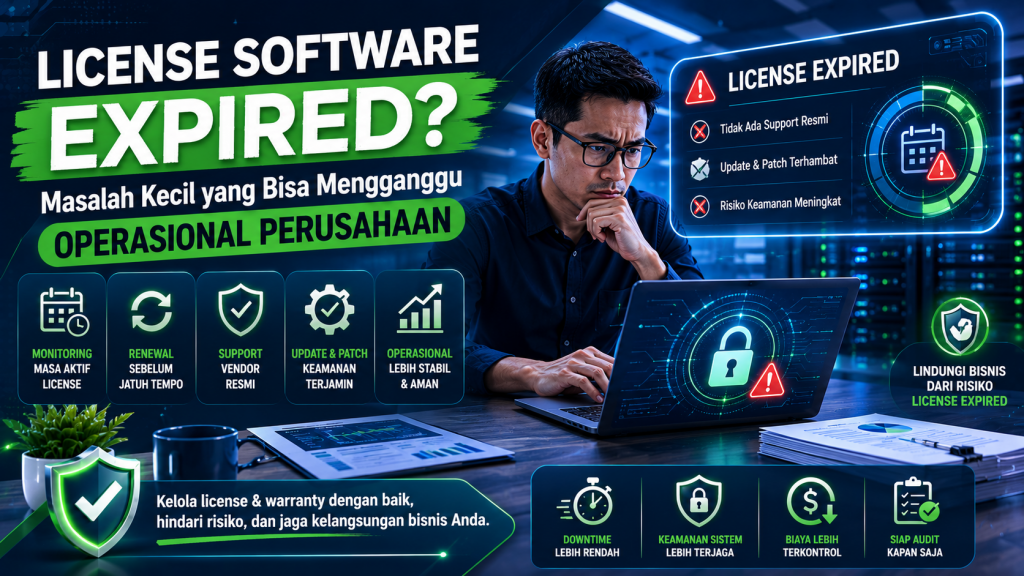 License Software Expired? Masalah Kecil yang Bisa Membuat Operasional Perusahaan Terganggu
