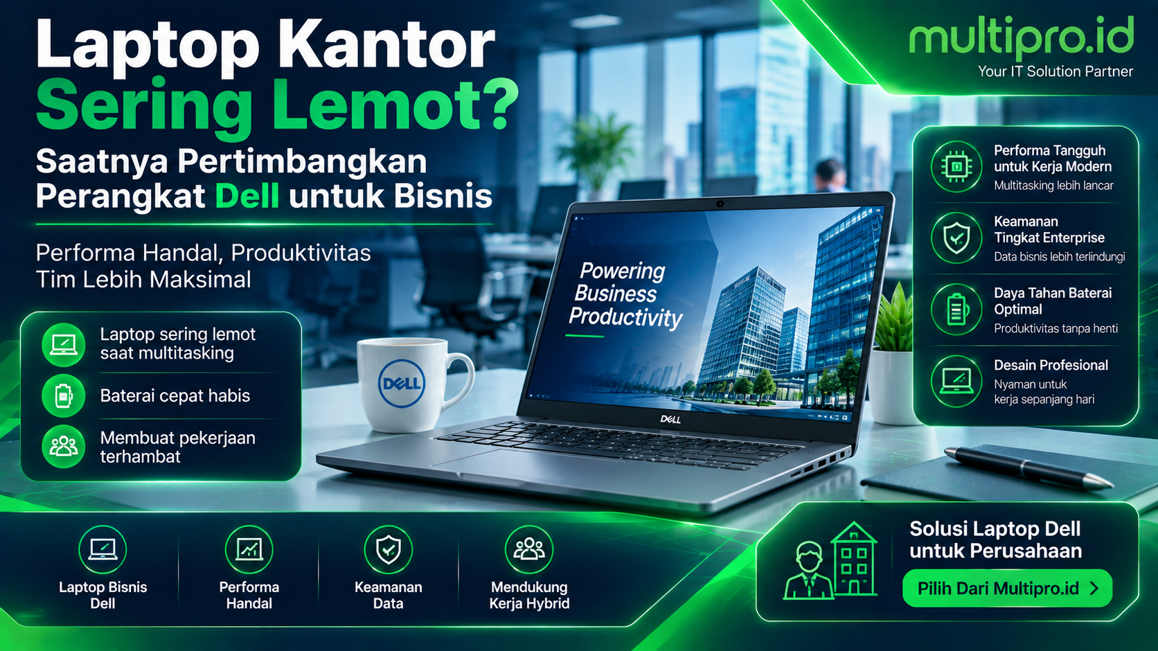 Laptop Kantor Lemot? Saatnya Upgrade ke Dell untuk Bisnis Laptop Kantor Lemot? Saatnya Upgrade ke Dell untuk Bisnis