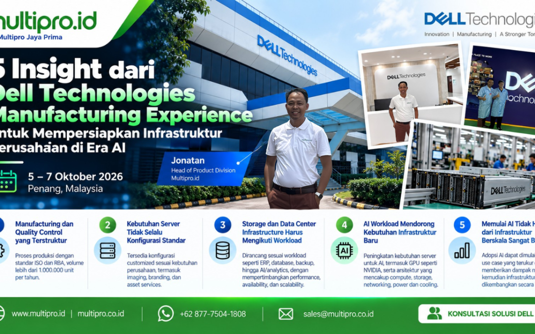 5 Insight dari Dell Technologies Manufacturing Experience untuk Mempersiapkan Infrastruktur Perusahaan di Era AI