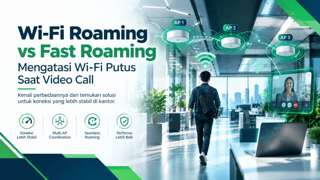 WiFi Roaming vs Fast Roaming: Mengatasi Wi-Fi Putus Saat Video Call