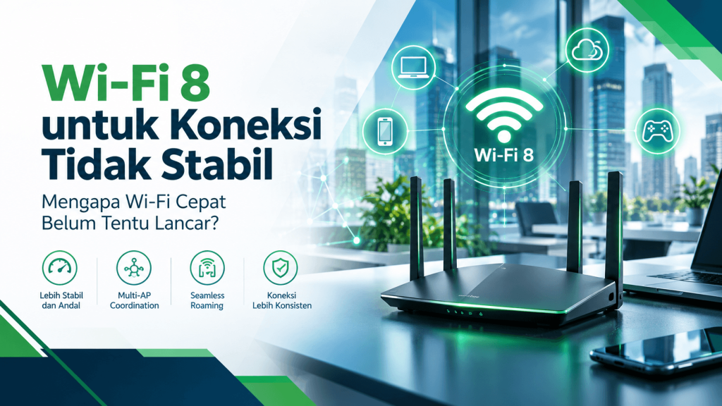 Wi-Fi 8: Solusi Koneksi Wi-Fi Tidak Stabil dan Banyak Perangkat