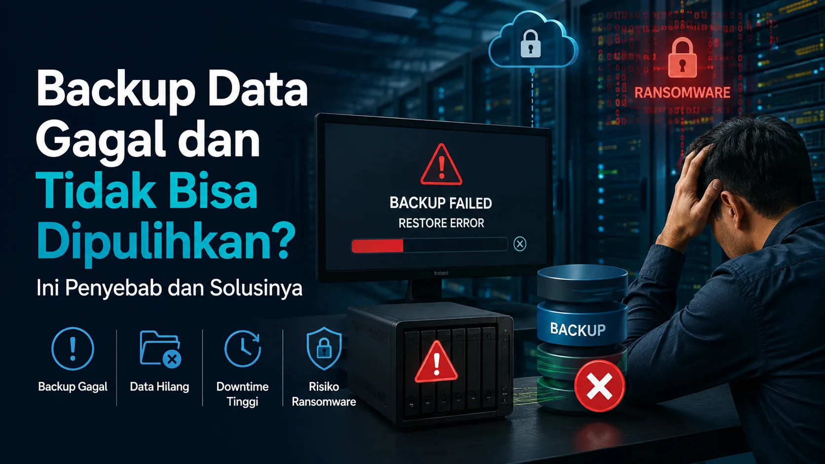 Backup Data Gagal dan Tidak Bisa Dipulihkan Backup Data Gagal dan Tidak Bisa Dipulihkan
